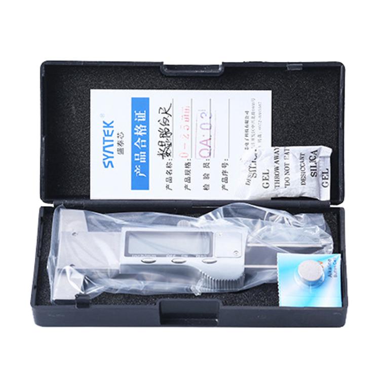 Syntek Electronic Digital Display Tire Tread Depth Caliper 0-25mm Measuring Tread Depth Gauge(All-metal) - Other Tools by Syntek | Online Shopping UK | buy2fix