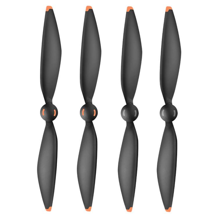 For DJI Mavic 4 Pro Drone RCSTQ Low-Noise Quick-Release Propellers Replacement Blades(Black Orange) - DIY Propeller by RCSTQ | Online Shopping UK | buy2fix