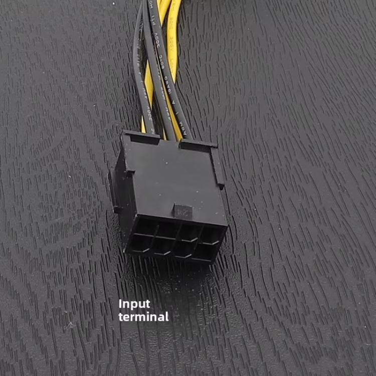 Graphics Card 8P To Big 4P 1 To 3 Graphics Card To Hard Disk Drive Cable Hard Disk Drive Power Cable - eSATA & SATA & IDE by buy2fix | Online Shopping UK | buy2fix