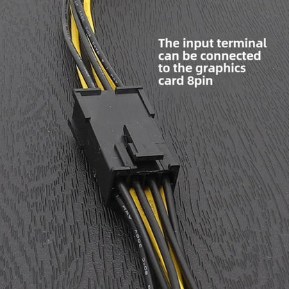 12V To SATA 1 To 1 Graphics Card To Hard Disk Drive Cable Hard Disk Drive Power Cable - eSATA & SATA & IDE by buy2fix | Online Shopping UK | buy2fix