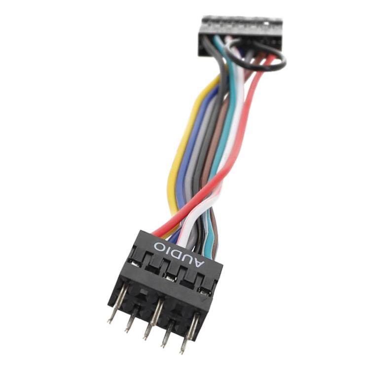 For Lenovo Motherboards In ATX Chassis Front 13 Holes To 9 Pin Cable, Length: 10cm - Others by buy2fix | Online Shopping UK | buy2fix