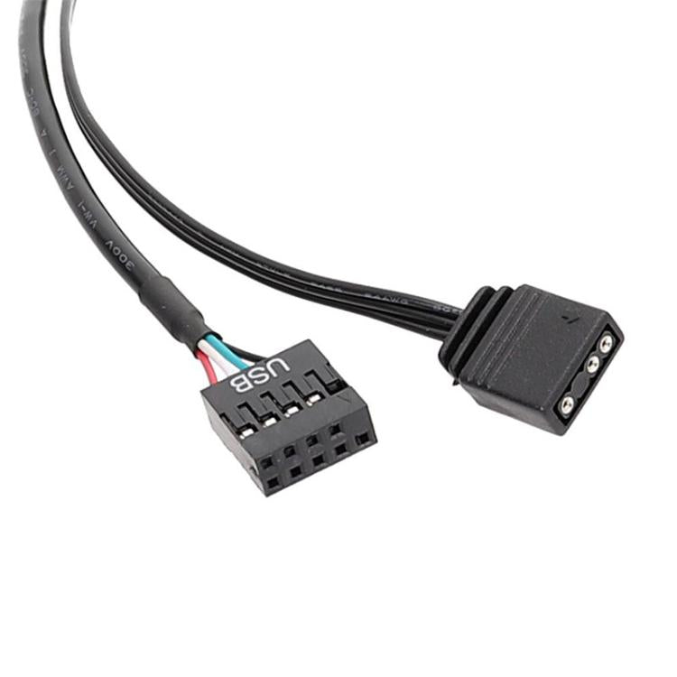 50cm Lighting Cable Content Upload Cable for COLORFUL RTX3090TI / RTX4080 / RTX4070TI / RTX4070 / RTX4090TI / RTX4090 - Others by buy2fix | Online Shopping UK | buy2fix