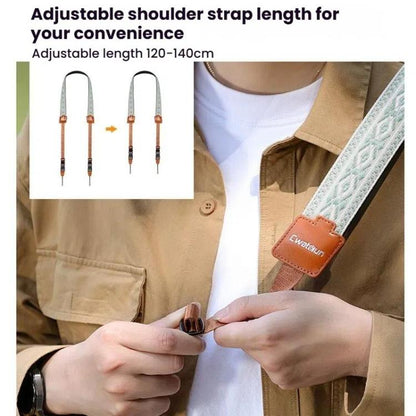 Cwatcun D193 Universal Camera Shoulder Strap Double Locking Portable Camera Accessories - Camera Strap by Cwatcun | Online Shopping UK | buy2fix