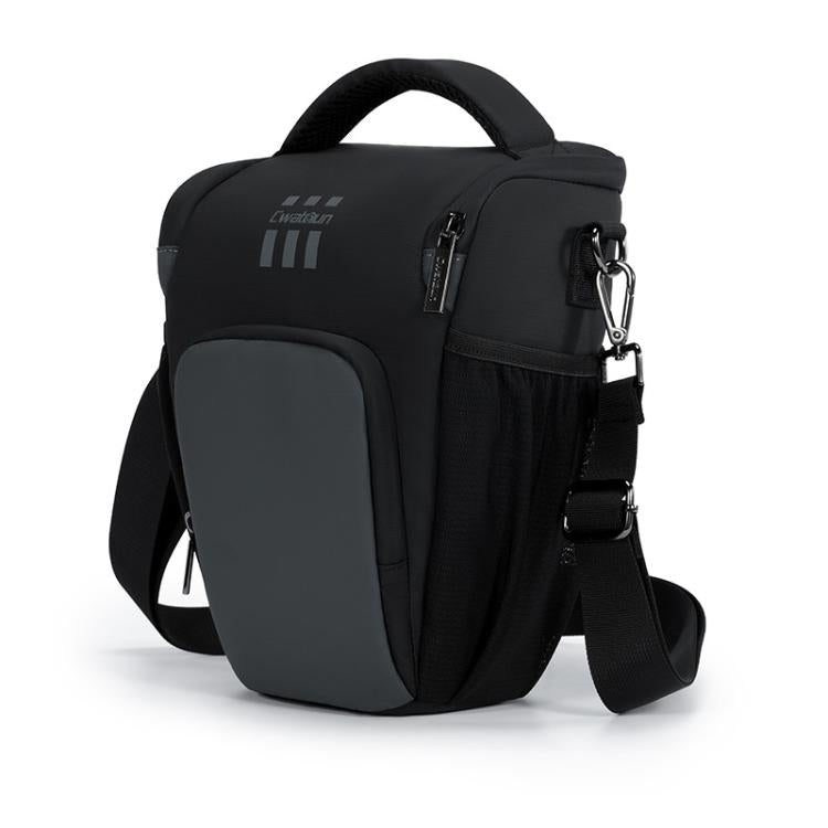 Cwatcun D1 Large Lightweight Portable Leather Film Material Camera Crossbody Bag - Strap Satchel by Cwatcun | Online Shopping UK | buy2fix