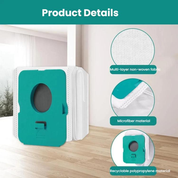 2pcs /Pack Dust Bag For Samsung BESPOKE VS20 Series Vacuum Cleaner Replacement(White) - For Samsung Accessories by buy2fix | Online Shopping UK | buy2fix