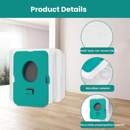 2pcs /Pack Dust Bag For Samsung BESPOKE VS20 Series Vacuum Cleaner Replacement(White) - For Samsung Accessories by buy2fix | Online Shopping UK | buy2fix