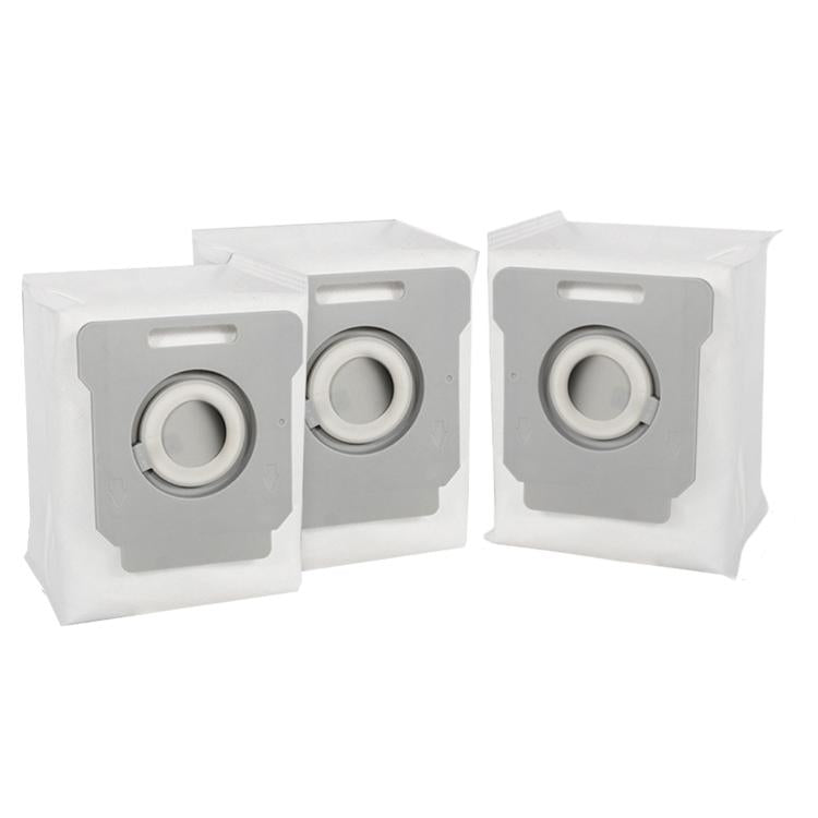 3pcs /Pack Dust Bag For IRobot I7 / E6 / E5 / S9 Series Vacuum Cleaner Replacement(White) - For iRobot Accessories by buy2fix | Online Shopping UK | buy2fix