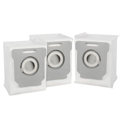 3pcs /Pack Dust Bag For IRobot I7 / E6 / E5 / S9 Series Vacuum Cleaner Replacement(White) - For iRobot Accessories by buy2fix | Online Shopping UK | buy2fix