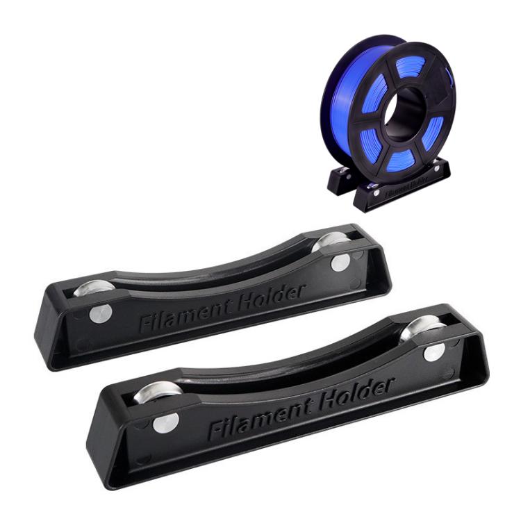 Adjustable 3D Printer Filament Holder for PLA/ABS Universal FDM Spool Rack with Anti-Tangle Design(Black) - Parts by buy2fix | Online Shopping UK | buy2fix
