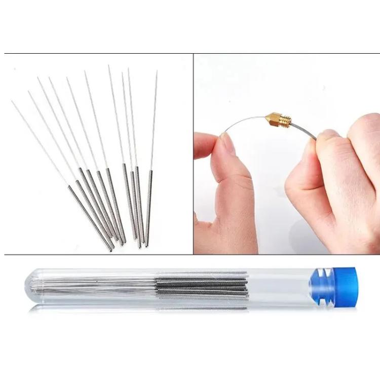 22 In 1 3D Printer Nozzle Cleaning Kit MK8 Nozzle 0.4mm Stainless Steel Cleaning Needle - Parts by buy2fix | Online Shopping UK | buy2fix