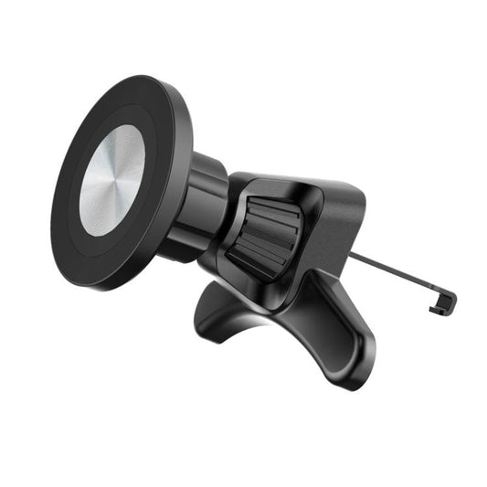 MagSafe Magnetic Holder Car Air Conditioning Vent Mount, Style: CD Pattern Magnetic Suction Head+Triangle Hook - Universal Car Holders by buy2fix | Online Shopping UK | buy2fix