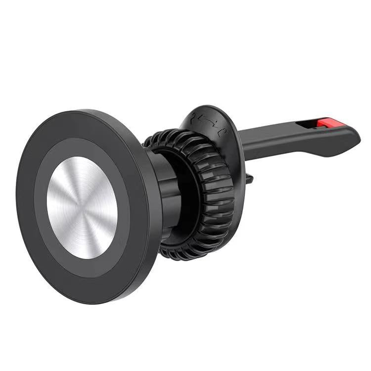 MagSafe Magnetic Holder Car Air Conditioning Vent Mount, Style: CD Pattern Magnetic Suction Head+Straight Hook - Universal Car Holders by buy2fix | Online Shopping UK | buy2fix