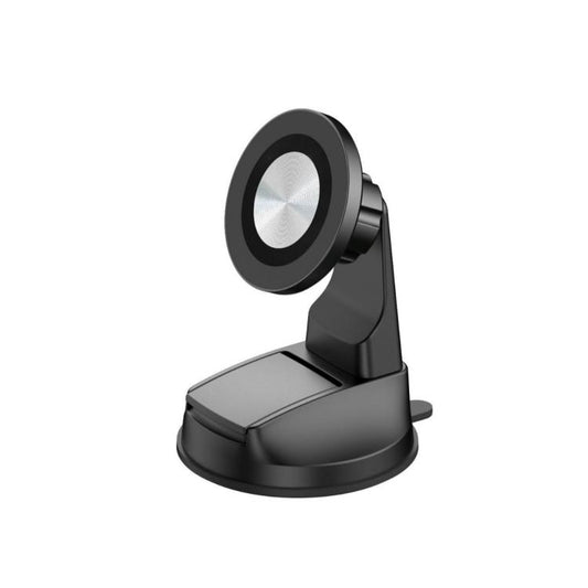 MagSafe Magnetic Holder Car Air Conditioning Vent Mount, Style: CD Pattern Magnetic Suction Head+Suction Cup - Universal Car Holders by buy2fix | Online Shopping UK | buy2fix