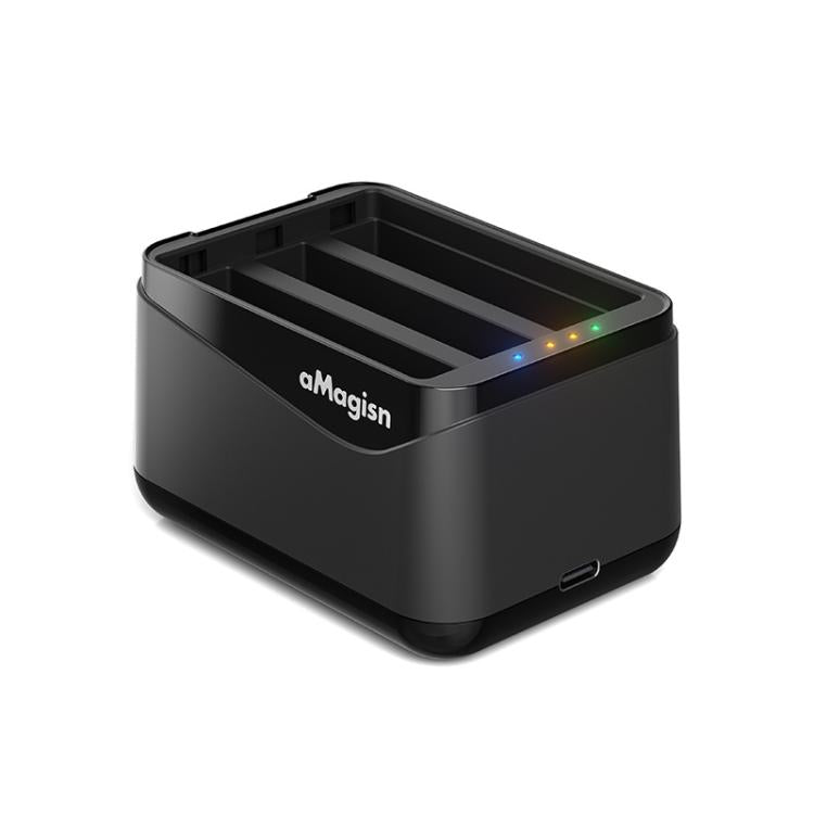 For Insta360 X5 Camera AMagisn Battery Charger Fast Charging Station For 3 Batteries Simultaneously - Others by aMagisn | Online Shopping UK | buy2fix