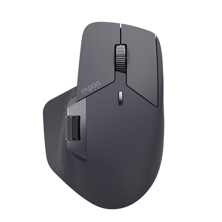 Rapoo Wireless Triple Mode Mice Ergonomic Desktop Laptop Business Office Mouse, Color: MT760 Black - Wireless Mice by Rapoo | Online Shopping UK | buy2fix