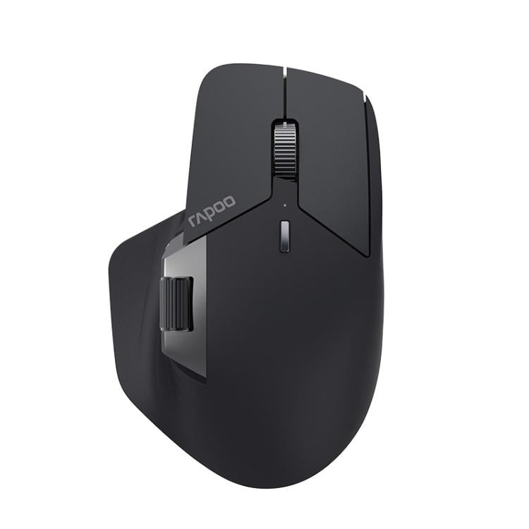 Rapoo Wireless Triple Mode Mice Ergonomic Desktop Laptop Business Office Mouse, Color: MT760mini Black - Wireless Mice by Rapoo | Online Shopping UK | buy2fix