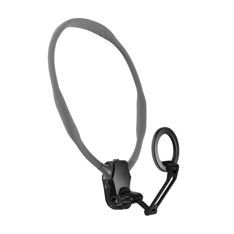 Adjustable Magnetic Neck Mount Phone Holder Quick-Release Chest Strap POV Mount For Sports & Vlogging(Black) - Holder by buy2fix | Online Shopping UK | buy2fix