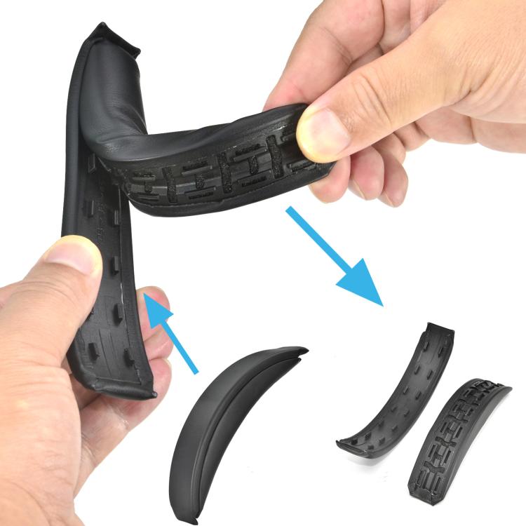 For Bose QC35/QC35 II/QC45/QC SE Replacement Headband Cushion Pad Clip-On Comfort Ear Pad Cover(Black 26A35) - Earmuff & Pad by buy2fix | Online Shopping UK | buy2fix