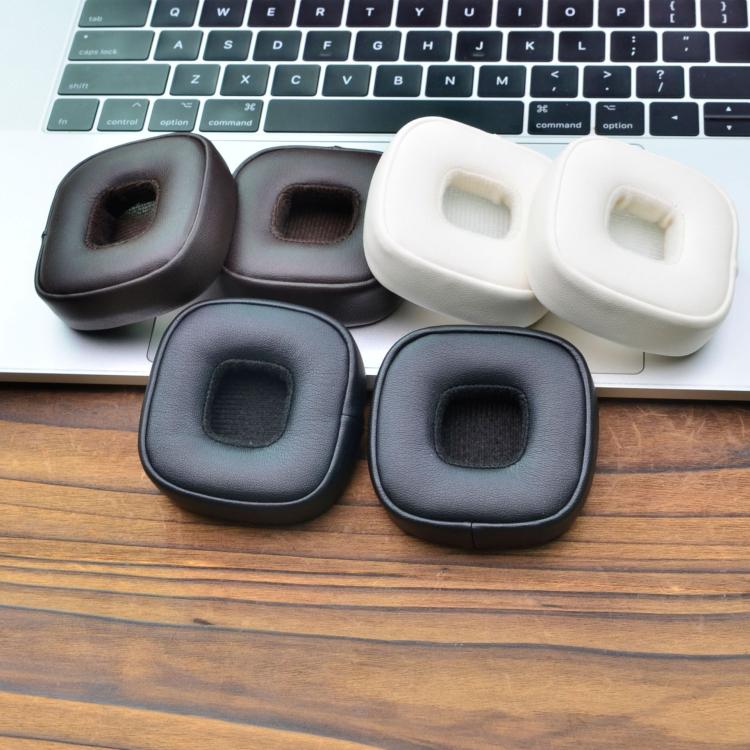 For Marshall Major V Headphone 1pair Replacement Ear Pads Ear Cushions(White) - Earmuff & Pad by buy2fix | Online Shopping UK | buy2fix