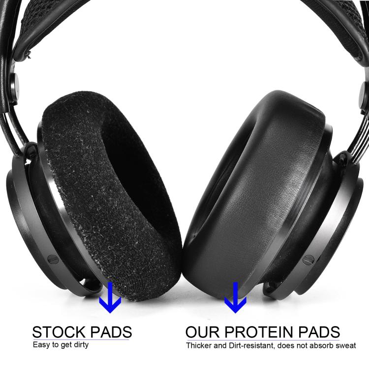 1pair Ear Pads For Philips Fidelio X2/X2HR/X1 Headphones Ear Cushion Protectors, Style: Ice Feel - Earmuff & Pad by buy2fix | Online Shopping UK | buy2fix
