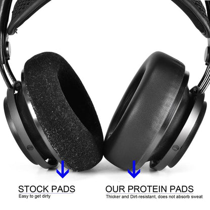 1pair Ear Pads For Philips Fidelio X2/X2HR/X1 Headphones Ear Cushion Protectors, Style: Velvet Type - Earmuff & Pad by buy2fix | Online Shopping UK | buy2fix
