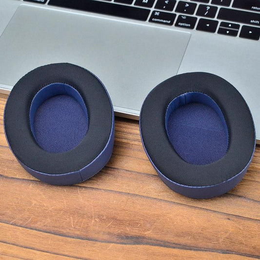 For Sony WH-XB910N  2pcs Headset Ice Cool Earmuffs Sponge Cover(Blue) - Earmuff & Pad by buy2fix | Online Shopping UK | buy2fix