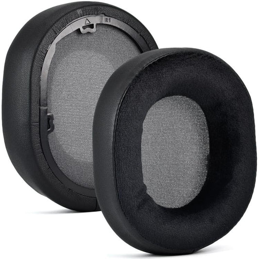 For Corsair HS55/HS55 Pro/HS65 Headset 1pair Replacement Ear Cushions Ear Pads, Style: Leather + Velvet Black - Earmuff & Pad by buy2fix | Online Shopping UK | buy2fix