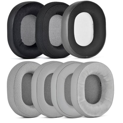 For Corsair HS55/HS55 Pro/HS65 Headset 1pair Replacement Ear Cushions Ear Pads, Style: Leather + Velvet Black - Earmuff & Pad by buy2fix | Online Shopping UK | buy2fix