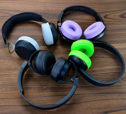 1pair 70mm Earpads For Sony WH-CH500 WH-CH510 /Sennheiser/JBL/AKG and Other Headphones(Black) - Earmuff & Pad by buy2fix | Online Shopping UK | buy2fix