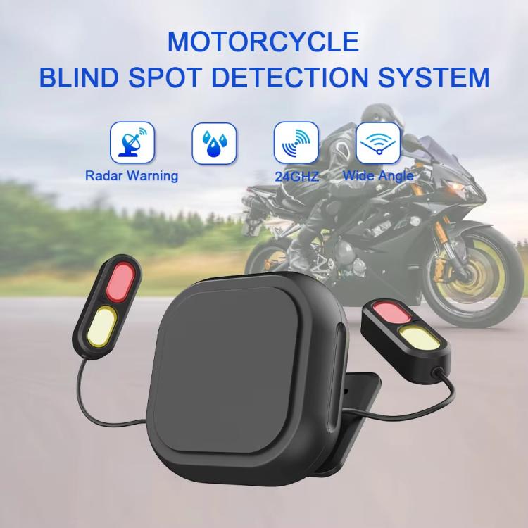 24GHz Motorcycle 30-Meter Blind Spot Radar Detection System Lane Change Assist  for Safe Riding - Electrical System by buy2fix | Online Shopping UK | buy2fix
