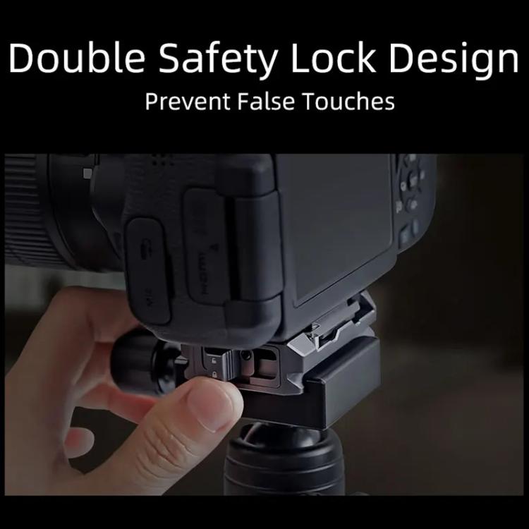 XILETU XQ-1 Arca Quick Release Adapter Gimbal Stabilizer Tripod Sports Quick Release Plate Stand - Quick Release Plate by XILETU | Online Shopping UK | buy2fix