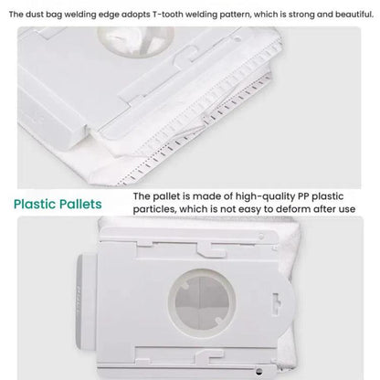 For Samsung VCA-ADB90 XAA 2pcs Vacuum Cleaner Accessories Nonwoven Dust Bag - For Samsung Accessories by buy2fix | Online Shopping UK | buy2fix