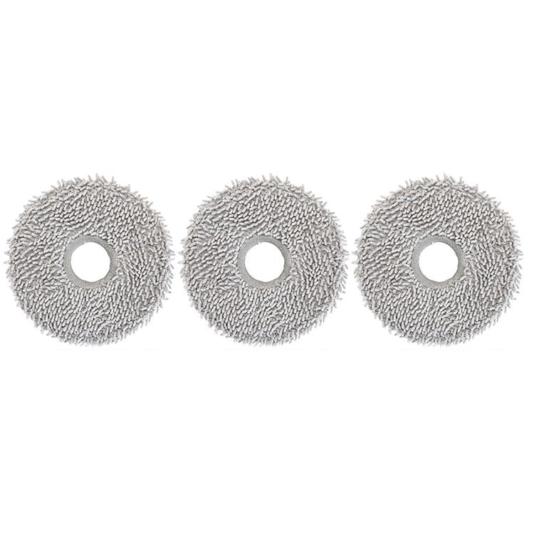 For ECOVACS Deebot T30 Pro / MAX Auto Sweeper Accessories, Spec: 3pcs Chenille Wipes - For ECOVACS Accessories by buy2fix | Online Shopping UK | buy2fix