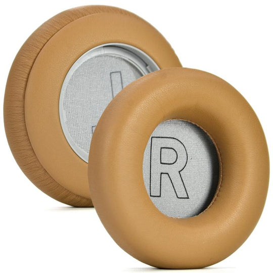For Bang & Olufsen Beoplay H9 H7 H9i 1pair Replacement Ear Cushions with Snap-On Design(Protein Leather Khaki)