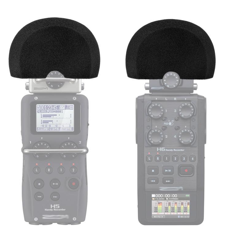 For Zoom H5/H6/H8/XYH-6/XYH-5 Windshield Sponge Cover Foam Windscreen - Windshield by buy2fix | Online Shopping UK | buy2fix