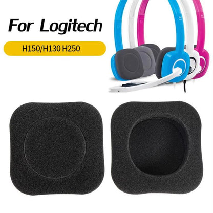 4pcs /Pack Foam Ear Pads For Logitech H150 / H130 / H250 Headphones(Gray) - Earmuff & Pad by buy2fix | Online Shopping UK | buy2fix