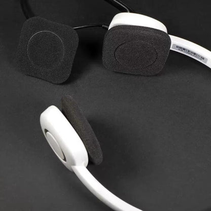 4pcs /Pack Foam Ear Pads For Logitech H150 / H130 / H250 Headphones(Black) - Earmuff & Pad by buy2fix | Online Shopping UK | buy2fix