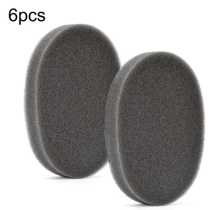 6pcs /Pack Ear Cushions For 3M WorkTunes Connect Series Headphones Noise Isolating Foam Pads, Spec: Solid Type - Earmuff & Pad by buy2fix | Online Shopping UK | buy2fix