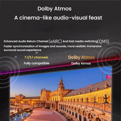 VegGieg W-H114 HDMI 2.1 HD Cable 8K 60Hz TV Set-Top Box Computer Monitor Projection Video Cable, Length: 5M - Cable by VegGieg | Online Shopping UK | buy2fix