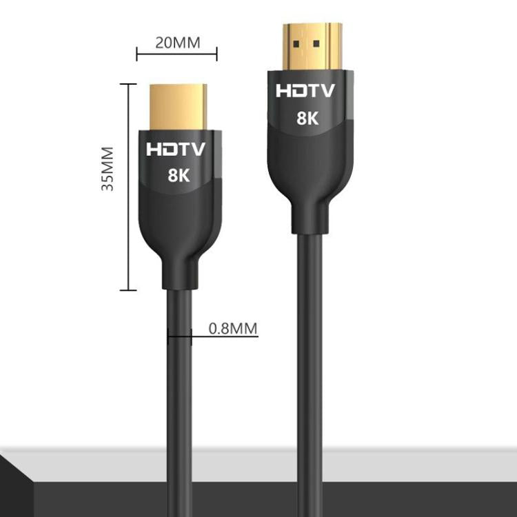 VegGieg W-H114 HDMI 2.1 HD Cable 8K 60Hz TV Set-Top Box Computer Monitor Projection Video Cable, Length: 10M - Cable by VegGieg | Online Shopping UK | buy2fix