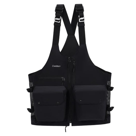 Cwatcun D192 Multifunctional Vest Outdoor Lightweight Comfortable Camera Bag