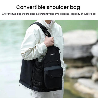 Cwatcun D192 Multifunctional Vest Outdoor Lightweight Comfortable Camera Bag - Camera Strap by Cwatcun | Online Shopping UK | buy2fix