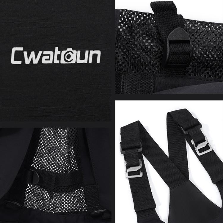 Cwatcun D192 Multifunctional Vest Outdoor Lightweight Comfortable Camera Bag - Camera Strap by Cwatcun | Online Shopping UK | buy2fix