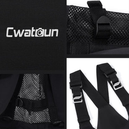 Cwatcun D192 Multifunctional Vest Outdoor Lightweight Comfortable Camera Bag - Camera Strap by Cwatcun | Online Shopping UK | buy2fix