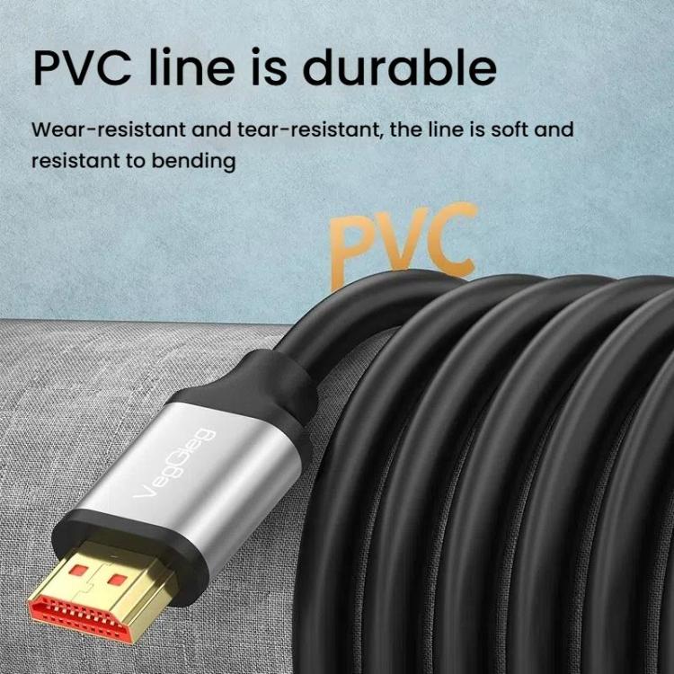 VegGieg V-H301 HDMI 2.0 HD Cable 4K 60Hz TV Set-Top Box Computer Monitor Projection Video Cable, Length: 3M - Cable by VegGieg | Online Shopping UK | buy2fix