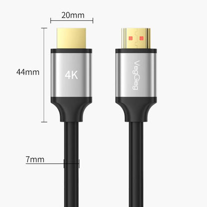 VegGieg V-H301 HDMI 2.0 HD Cable 4K 60Hz TV Set-Top Box Computer Monitor Projection Video Cable, Length: 15M - Cable by VegGieg | Online Shopping UK | buy2fix