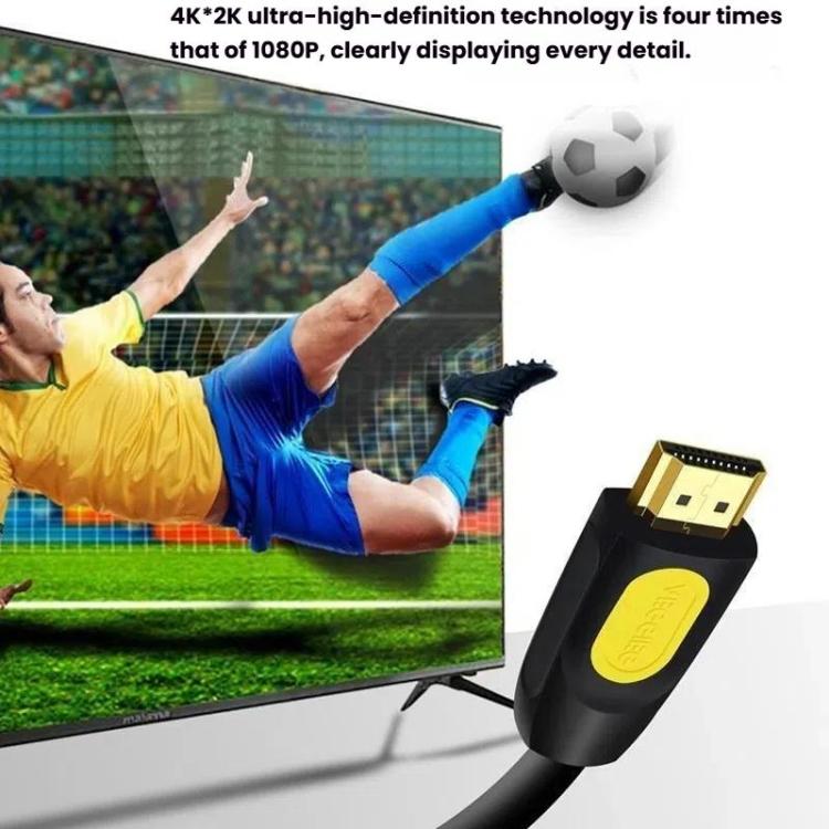 VegGieg HHI HDMI 2.0 HD Cable 4K 60Hz Television Computer Monitor Projector Video Connection Cable, Length: 1.5M - Cable by VegGieg | Online Shopping UK | buy2fix
