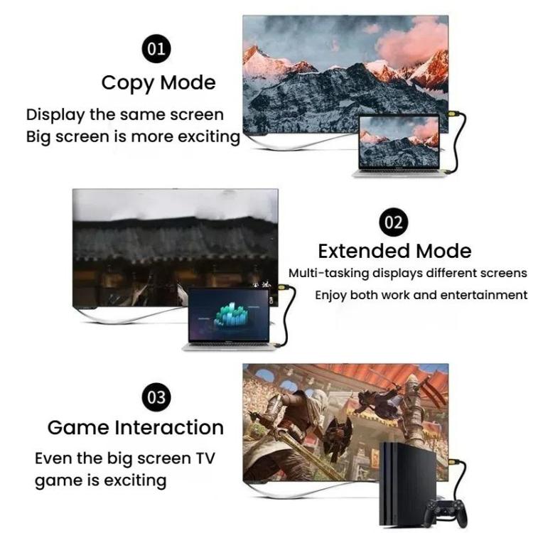 VegGieg HHI HDMI 2.0 HD Cable 4K 60Hz Television Computer Monitor Projector Video Connection Cable, Length: 2M - Cable by VegGieg | Online Shopping UK | buy2fix