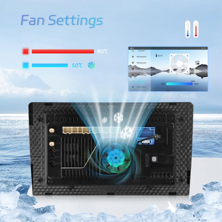 7 Inch 4+64G WiFi Version Dual Butt Universal Bluetooth Wireless Carplay Car Navigation Center Control, Spec: Standard - Car MP3 & MP4 & MP5 by buy2fix | Online Shopping UK | buy2fix