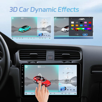 7 Inch 4+64G WiFi Version Dual Butt Universal Bluetooth Wireless Carplay Car Navigation Center Control, Spec: Standard+AHD+Mic - Car MP3 & MP4 & MP5 by buy2fix | Online Shopping UK | buy2fix